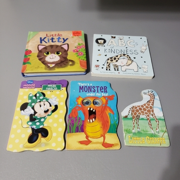 Toys 315 Baby Toddler Board Book Bundle Lot Of 5